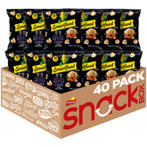Smartfood front packaging showing kettle corn bag and easy grab convenience