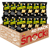 Smartfood front packaging showing white cheddar snack convenience and flavor