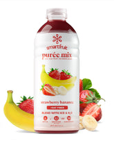 Smartfruit bottle front packaging showing label and size, highlights convenience