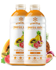 Smartfruit front packaging showing two 48oz bottles and brand clarity