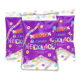 Smarties front packaging showing necklaces and pack contents for easy party distribution