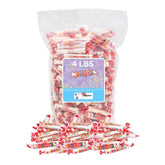 Smarties front packaging showing bulk 4-pound bag for easy stocking