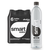 smartwater alkaline front packaging showing clean branding and convenience