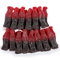 Smarty Stop front packaging showing one-pound bag and colorful bottle gummies for sharing