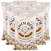 Smolbol front packaging showing flavor and pack size and easy grab-and-go benefit