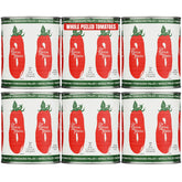 SMT San Merican front packaging showing 28 oz can and label benefit of USA-grown tomatoes