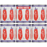 SMT San Merican front packaging showing six 28oz cans and convenient supply