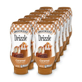 Smucker's bottle front packaging showing brand and caramel syrup benefit