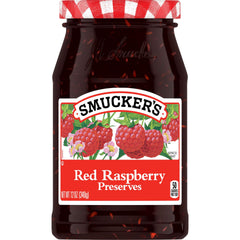 Smucker's front-pack display showing six 12 oz jars and convenient bulk value