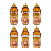 Smucker's front packaging showing six 14.5 oz bottles for pantry convenience