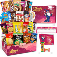 Snack Charm by Vera front packaging shown as gift-ready box with branding and ribbon