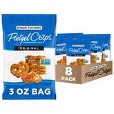 Snack Factory original front packaging showing multipack convenience and portability
