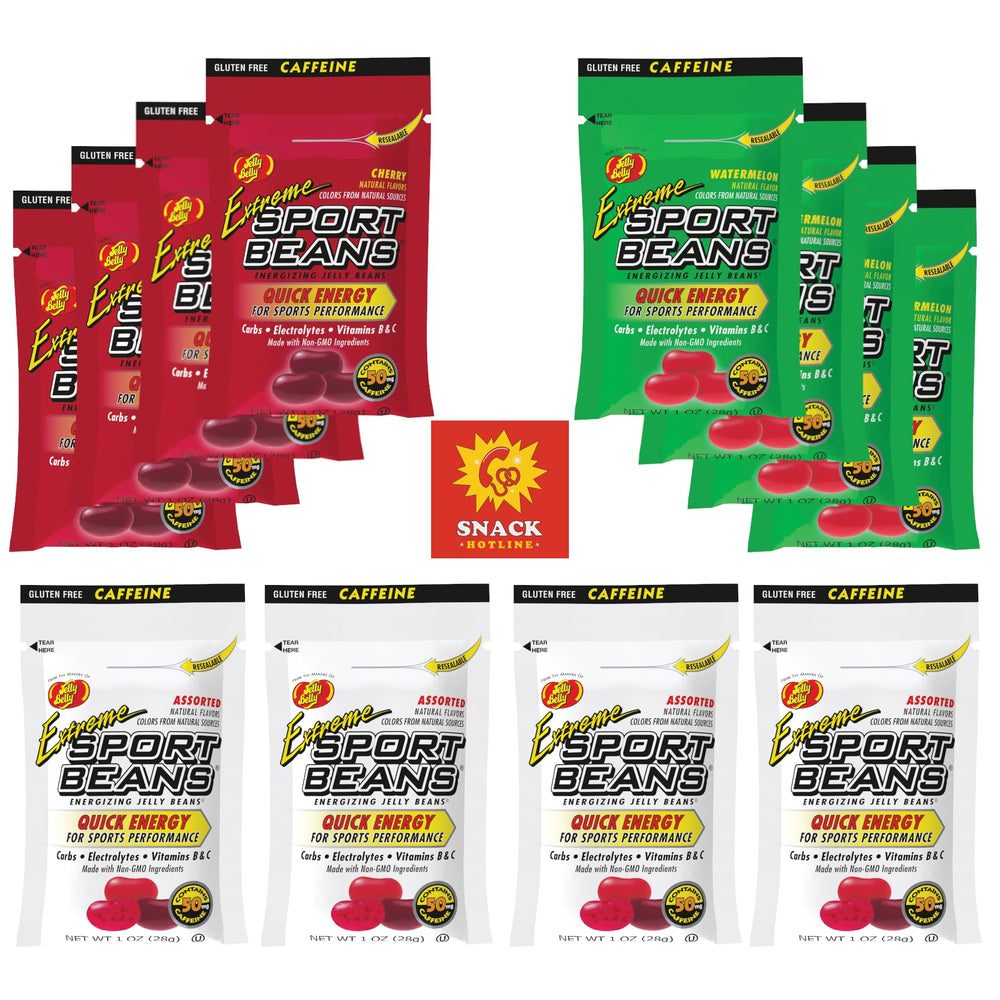 SNACK HOTLINE front pack view showing variety and portability benefit