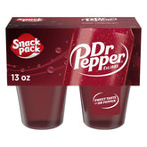 Snack Pack front packaging showing DR PEPPER gel cups and quantity benefit