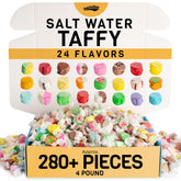 Snackathon front packaging of 4 lb box showing assortment and convenience