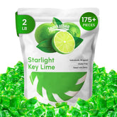 Snackathon bag front view showing Key Lime hard candies and resealable bag