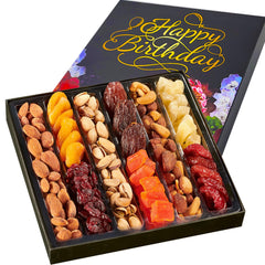 Snackberry front packaging showing elegant gift box and festive presentation