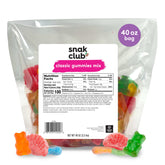 snak club front packaging shows resealable 40 oz bag for convenient storage and sharing