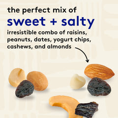 Snak Club nuts detail with cashews, almonds and peanuts showcasing crunchy protein