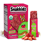 Snakkidz front packaging showing 15 bars and allergy-free benefit