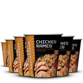 Snapdragon front packaging showing six-cup ramen pack with clear branding and convenience benefit
