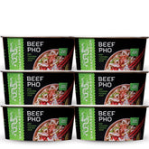 Snapdragon front packaging showing beef pho bowl and convenience