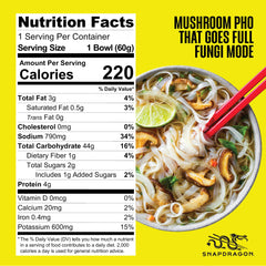Snapdragon dry contents laid out showing noodles, veggies, and oil