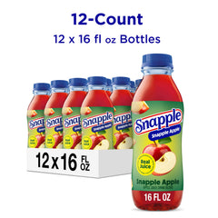 Snapple cap and neck detail showing recyclable bottle design benefit