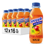 Snapple Mango Madness front packaging showing vibrant label and bottle — brand refreshment