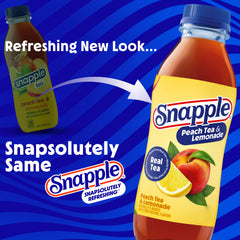Snapple bottle profile highlighting ergonomic shape and easy grip