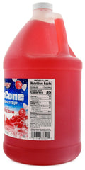 SNAPPY syrup pouring close-up highlighting thick texture for even shaved ice coverage