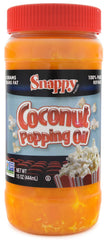 SNAPPY jar packaging showing label and 15 oz size with clear branding benefit