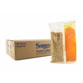 SNAPPY front packaging showing a sealed Snap-Pak for quick concession use