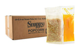 SNAPPY front packaging showing 24-count Snap-Paks and branding, easy storage benefit