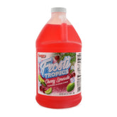 SNAPPY Frosti Tropics front jug showing concentrate and resealable cap, convenient storage