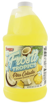 SNAPPY Frosti Tropics front label showing product name and tropical branding for quick identification and trust