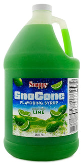 SNAPPY lime front packaging in 1 gallon jug highlighting easy-pour convenience