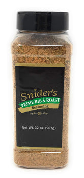 Snider's front packaging showing 32 oz shaker and bold label, great for stocking pantries