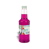 SNOWIE front bottle view showing cotton candy pink syrup and easy pour cap