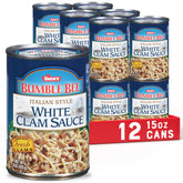 Snow's front can label showing product and convenient 15 oz size for quick meals