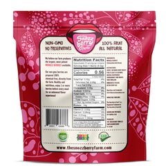 THE SNOZZBERRY FARM close-up of a miracle berry half texture highlighting natural quality