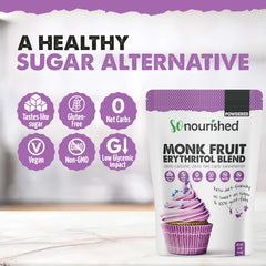Spoonful of So Nourished powder ready to measure for recipes convenience