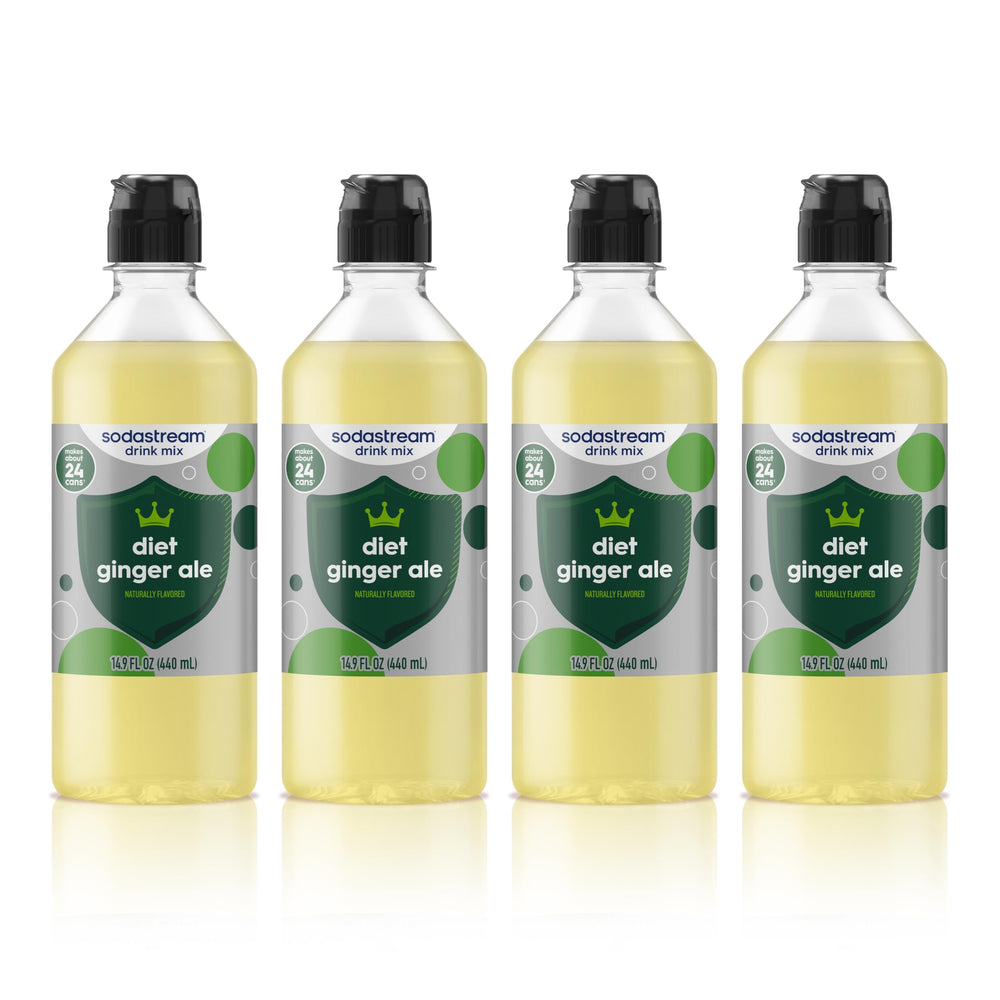 sodastream front packaging showing four bottles and value pack benefit