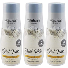 sodastream bottle front view showing label and calorie-free benefit