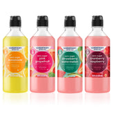 sodastream front packaging showing four 440ml bottles and overall variety