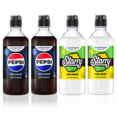 sodastream front packaging showing four pour bottles and brand clarity