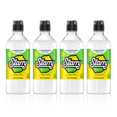 sodastream Starry front packaging showing four lemon-lime syrup bottles and clear label benefits