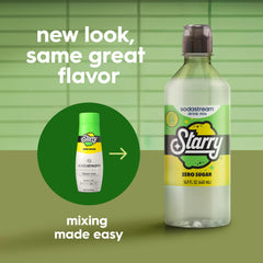 sodastream Starry Zero pour spout closeup highlighting easy pouring and spill-free mixing