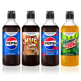 sodastream variety pack front packaging showing four pour bottles and brand