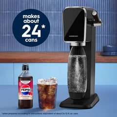 sodastream label and nutrition panel for informed ingredient details